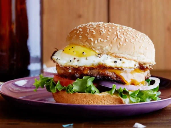 egg burger